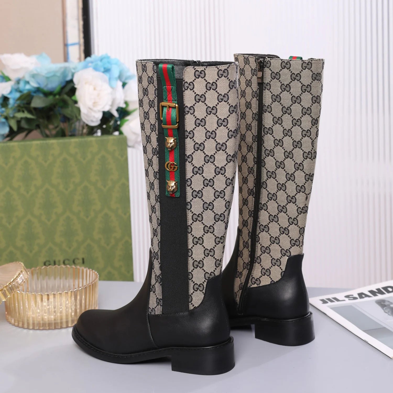 GG Classic Versatile Knee-High Boots 1025101004