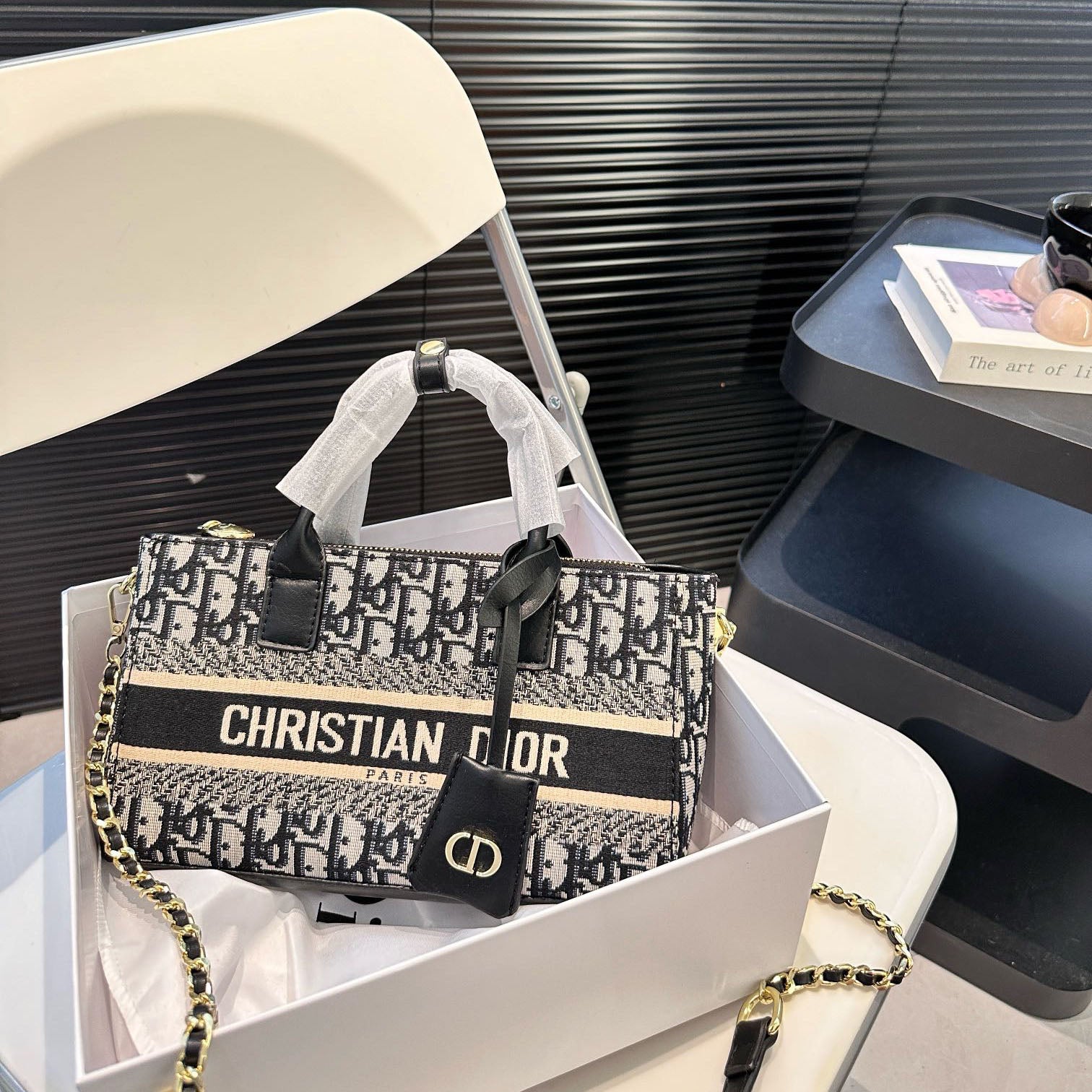 DIO New Size Tote Bag XC24092430