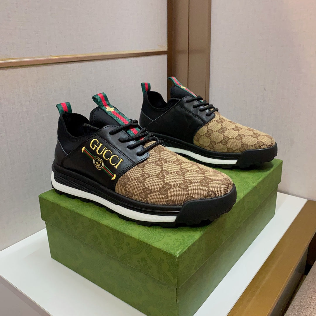 G Fashion Men's Printed Canvas Casual Sneakers 0724080804