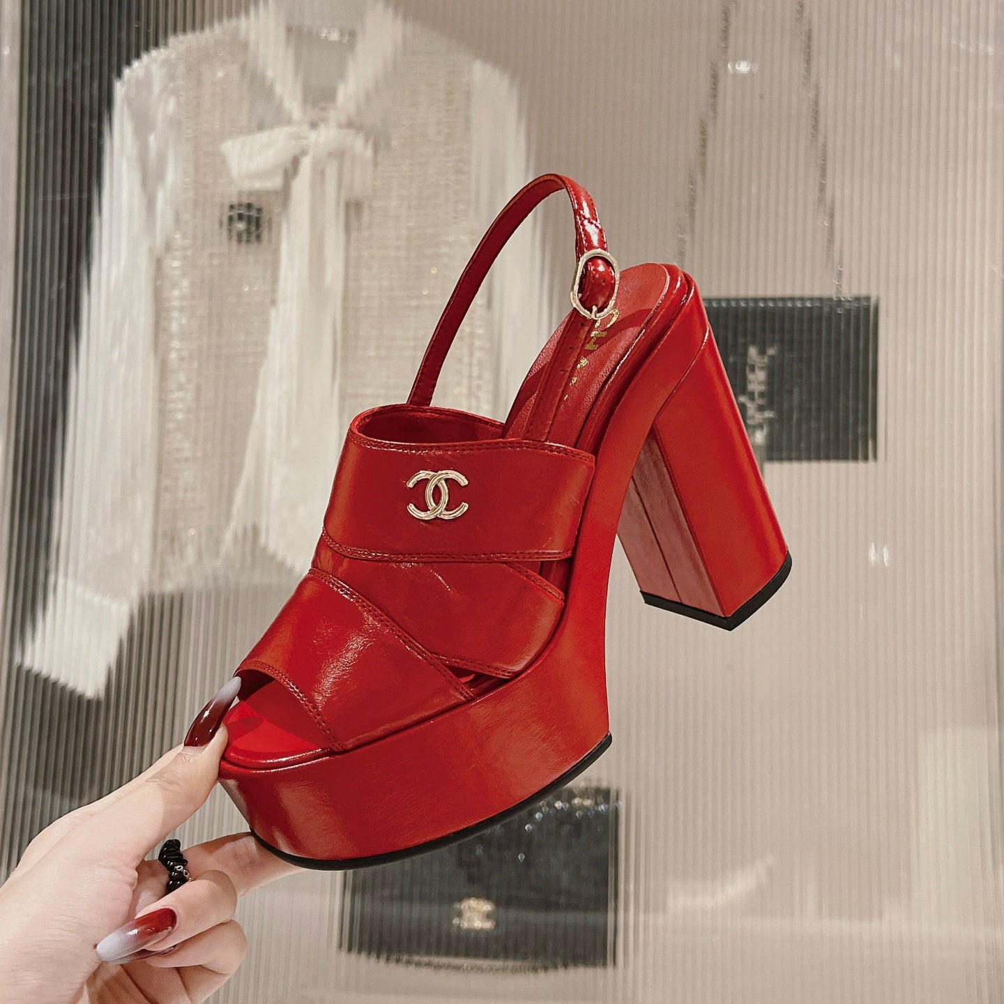 CNL luxury platform sandals XC0723071704