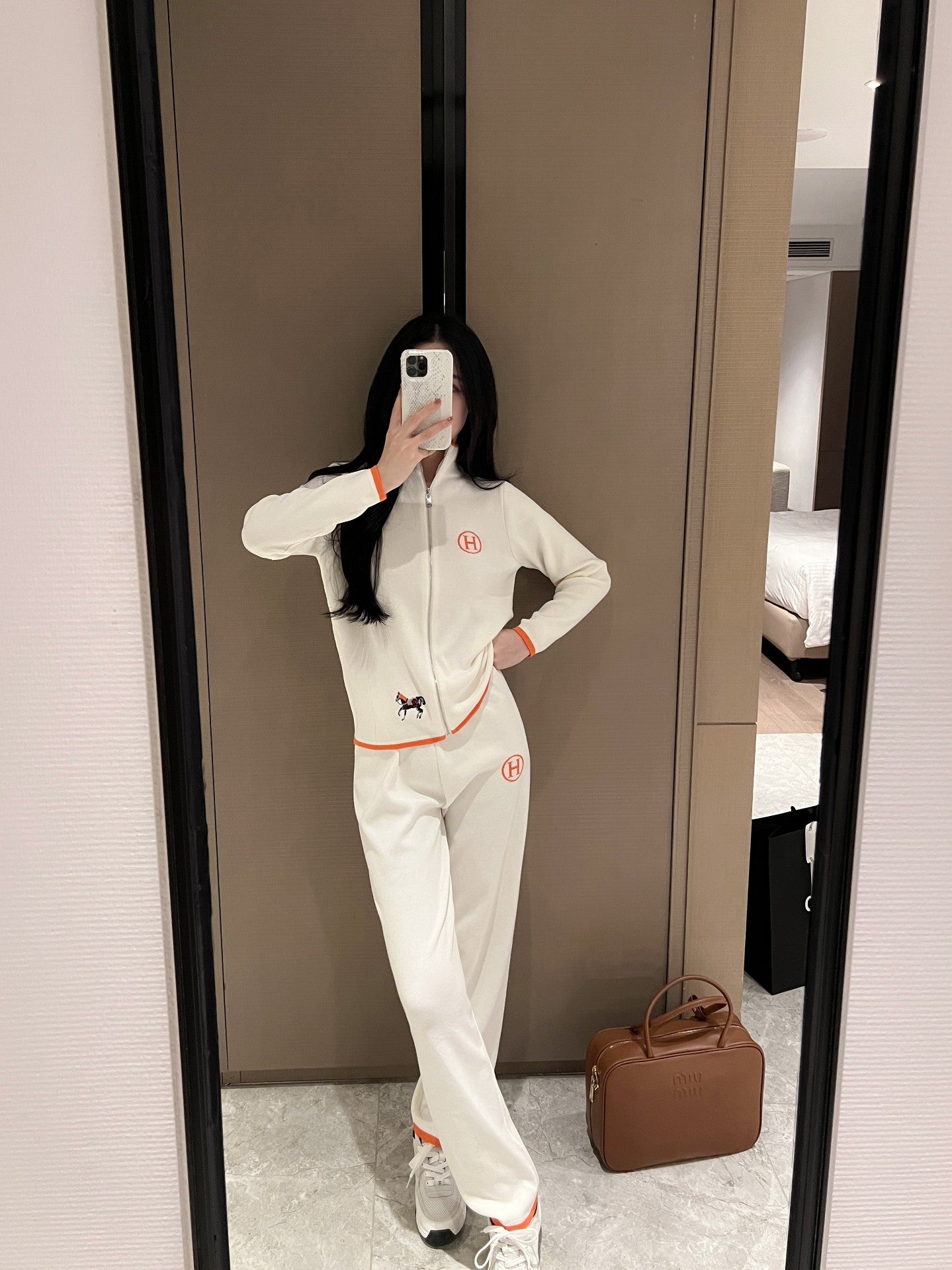 HH Fashion jacquard knit suit 0724101109