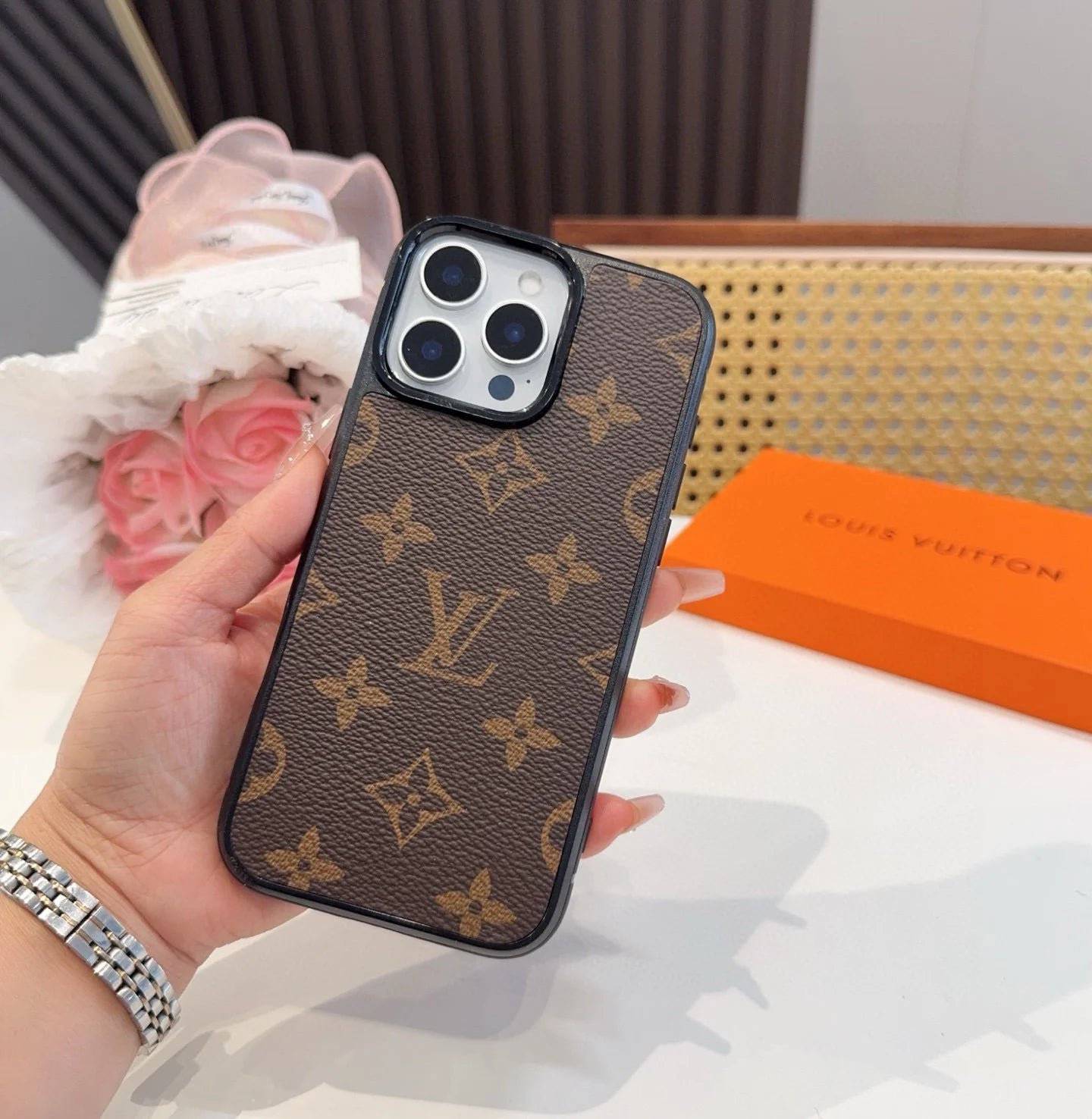 Lvv fashion print mobile phone case 0725100907