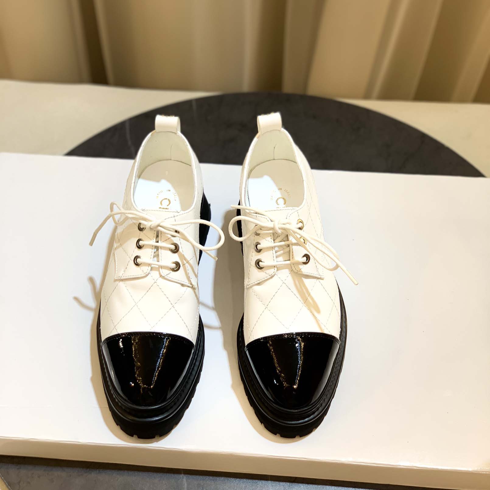 2023 autumn and winter new products Paris catwalk style rhombic chunky heel boots series  XC1523081703