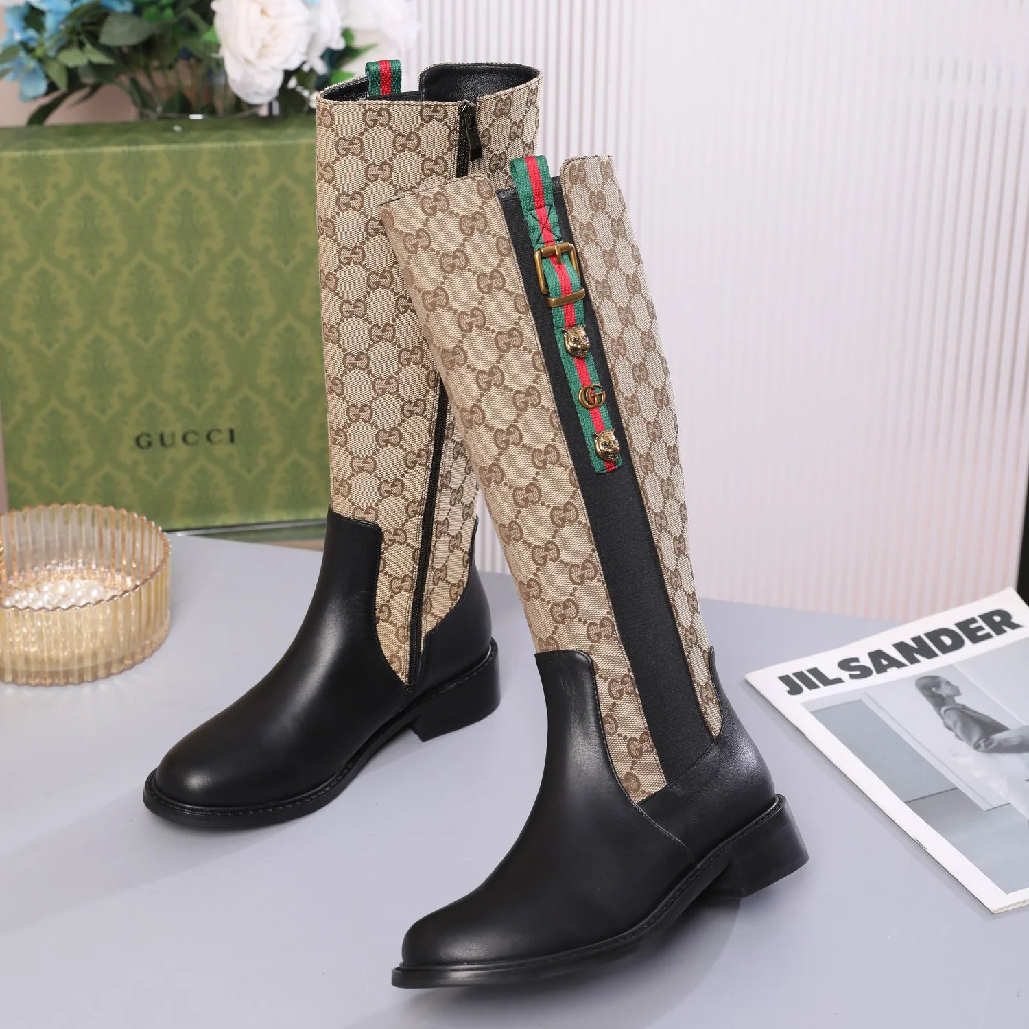 GG Classic Versatile Knee-High Boots 1025101003