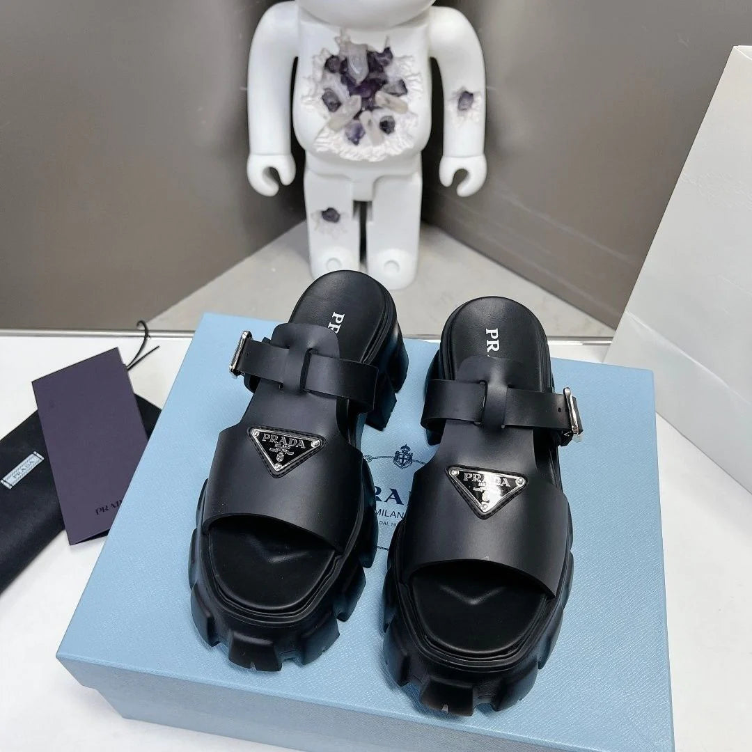 New Style Ultra Light Beach Sandals With Platform For Outer Wear 1024030827