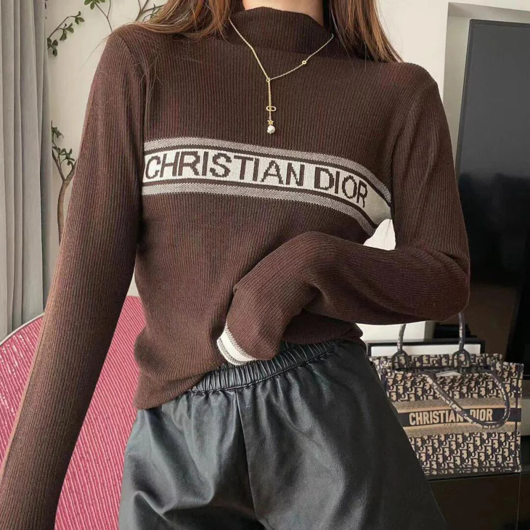 High-Neck Stretch Knit Base Layer 1025102423