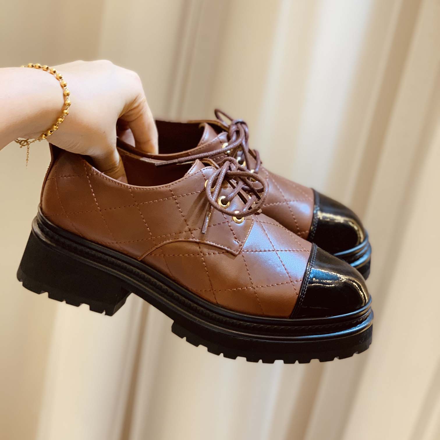 2023 autumn and winter new products Paris catwalk style rhombic chunky heel boots series  XC1523081703