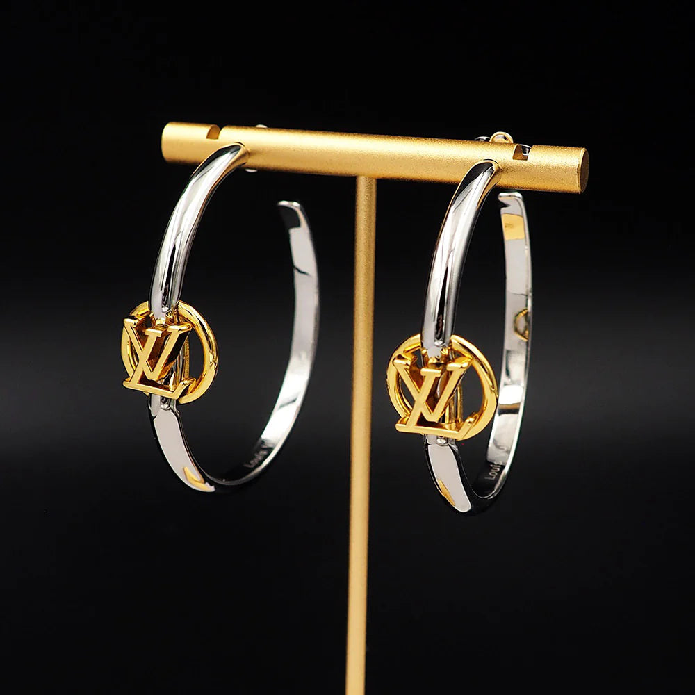 New versatile oversized hoop earrings 1025101512