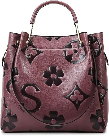 Embossed shoulder bag, work and commuting bag 2025080817