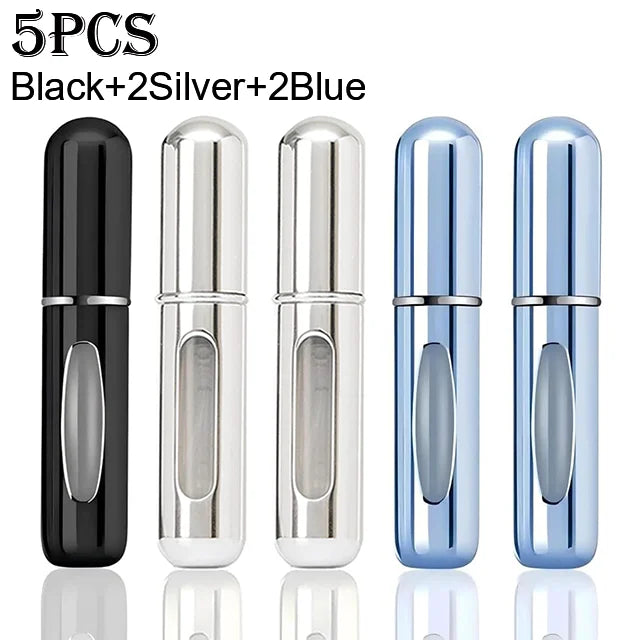 1/3/4/5 PCS mini refillable perfume portable atomizer bottle