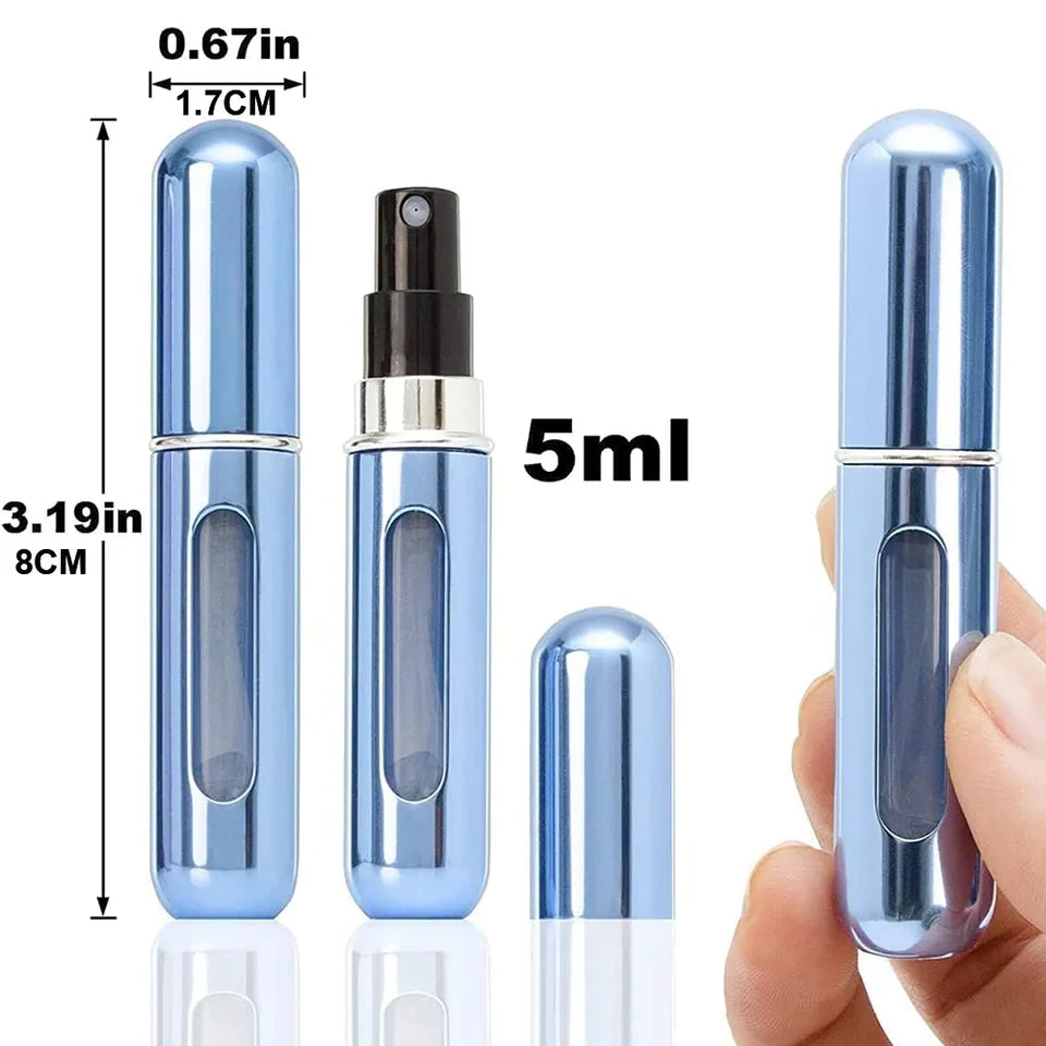 1/3/4/5 PCS mini refillable perfume portable atomizer bottle