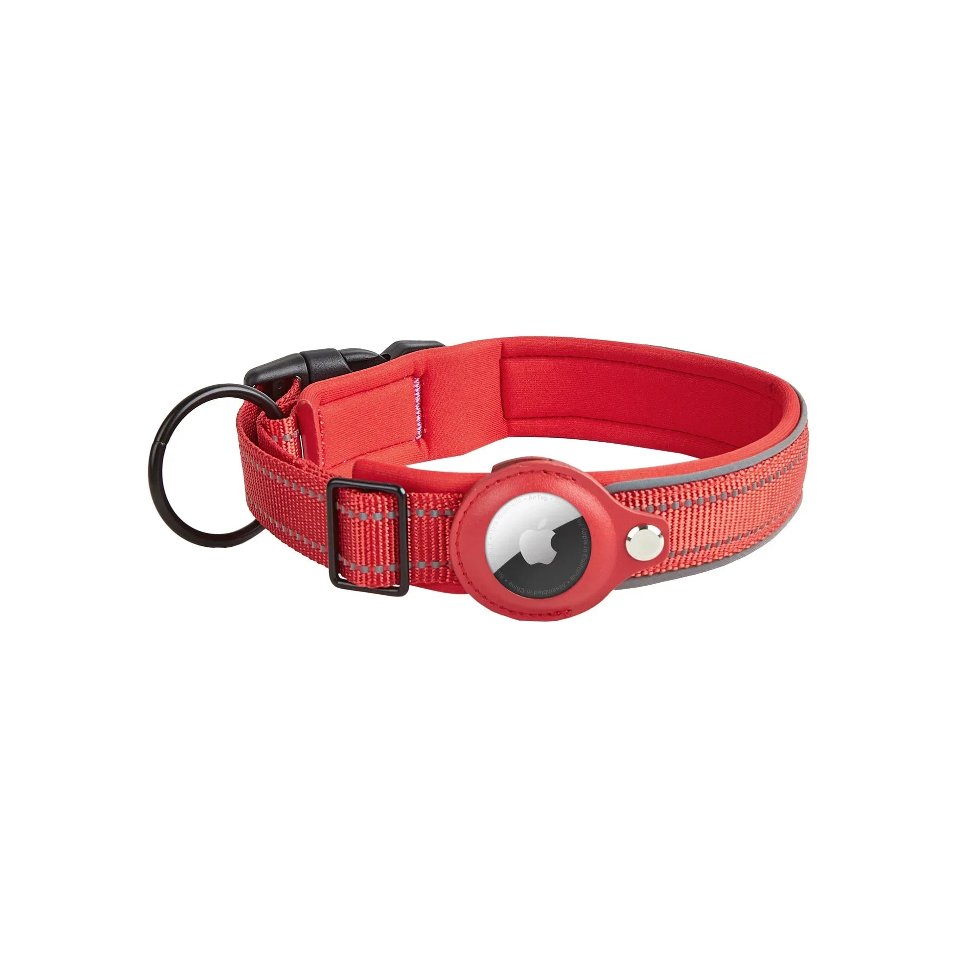 Personalized pet collar with adjustable leather anti loss collar