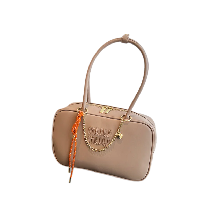 A niche and light luxury single-shoulder Boston bag 2025073003