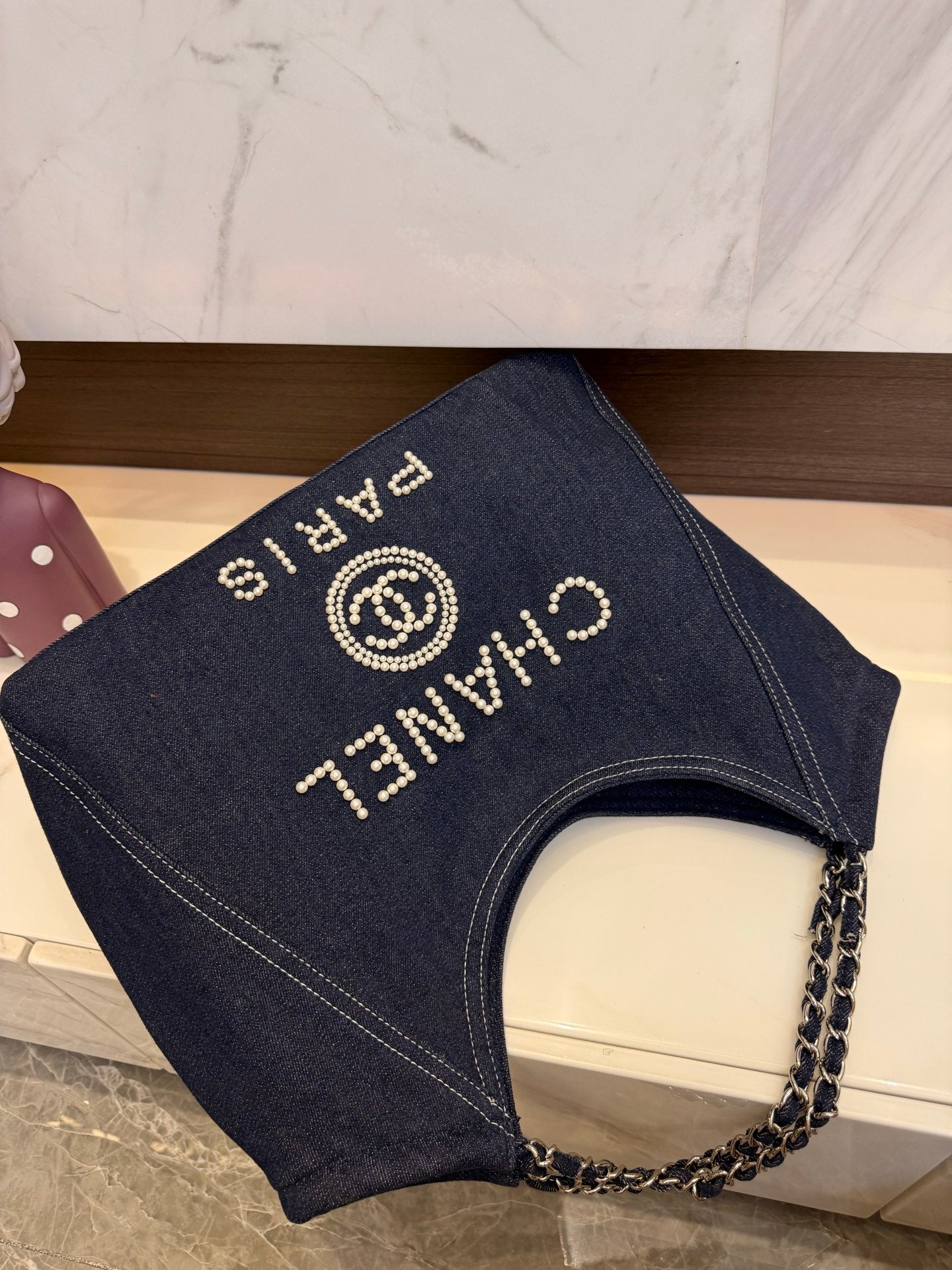 CNL fashionable denim handbag 0725091701