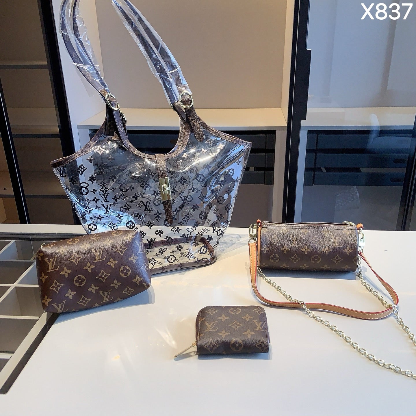 Lvv A 4-piece set combination bag 0725101403