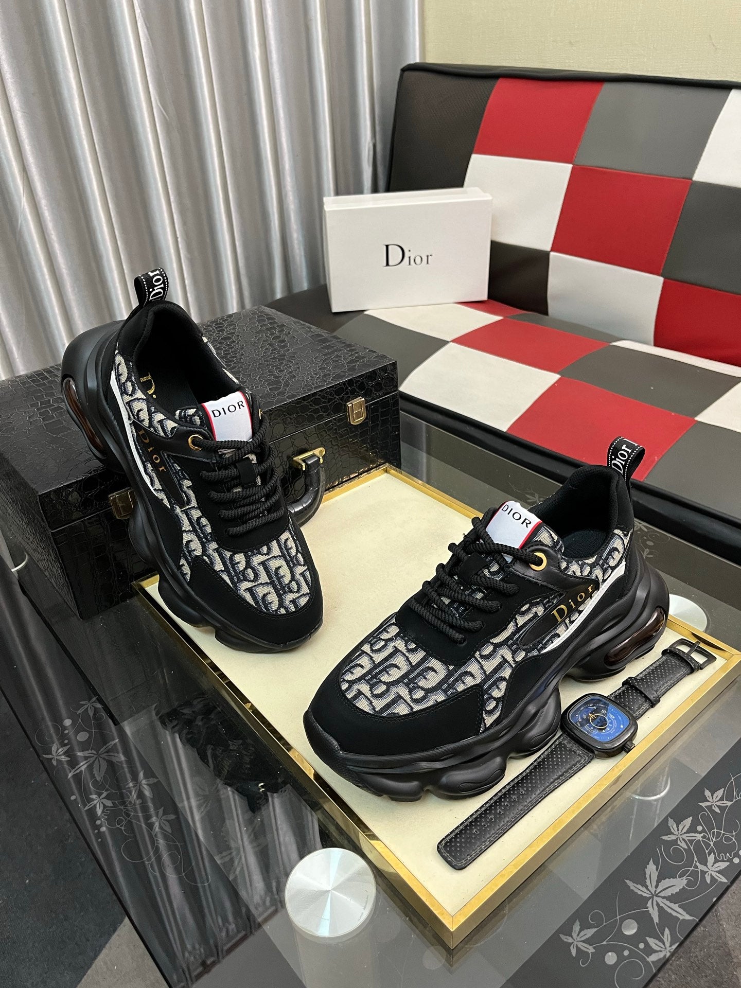 DR men's casual sneakers with print  0725102203