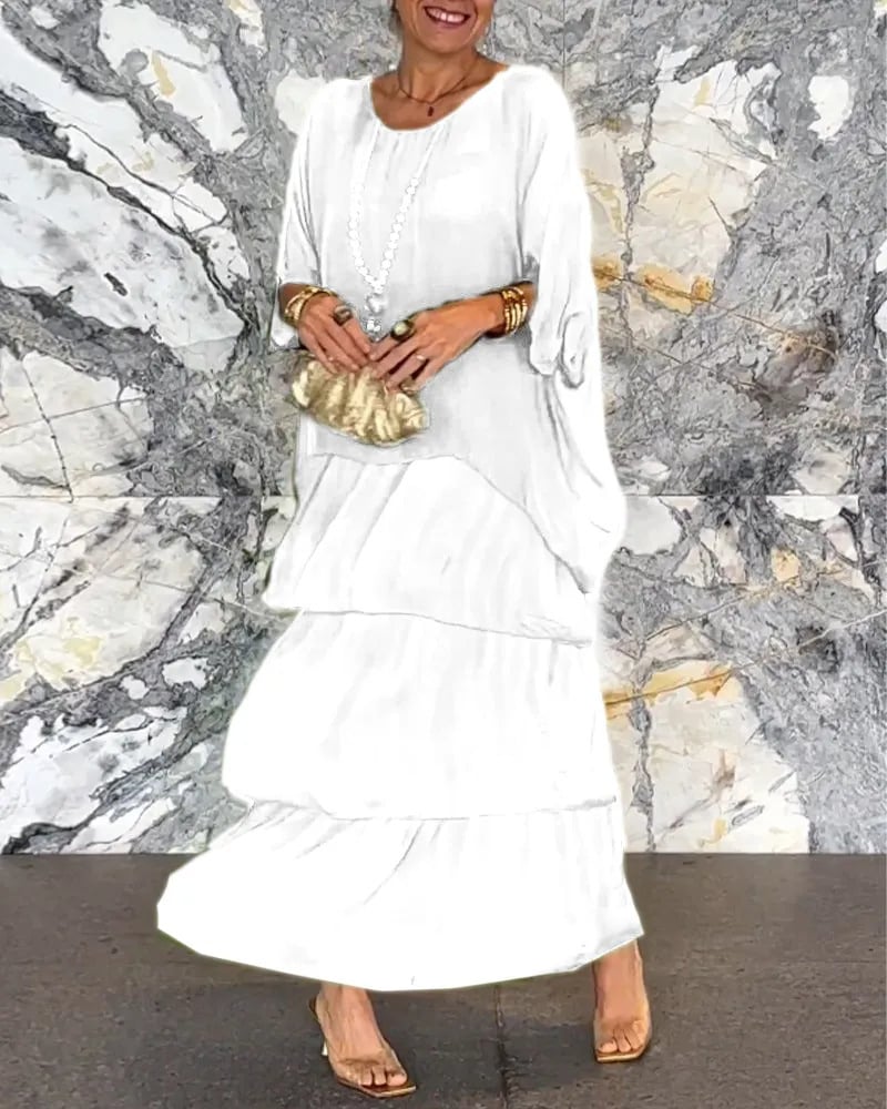 💝 ARTISTIC STYLE LOOSE DRESS