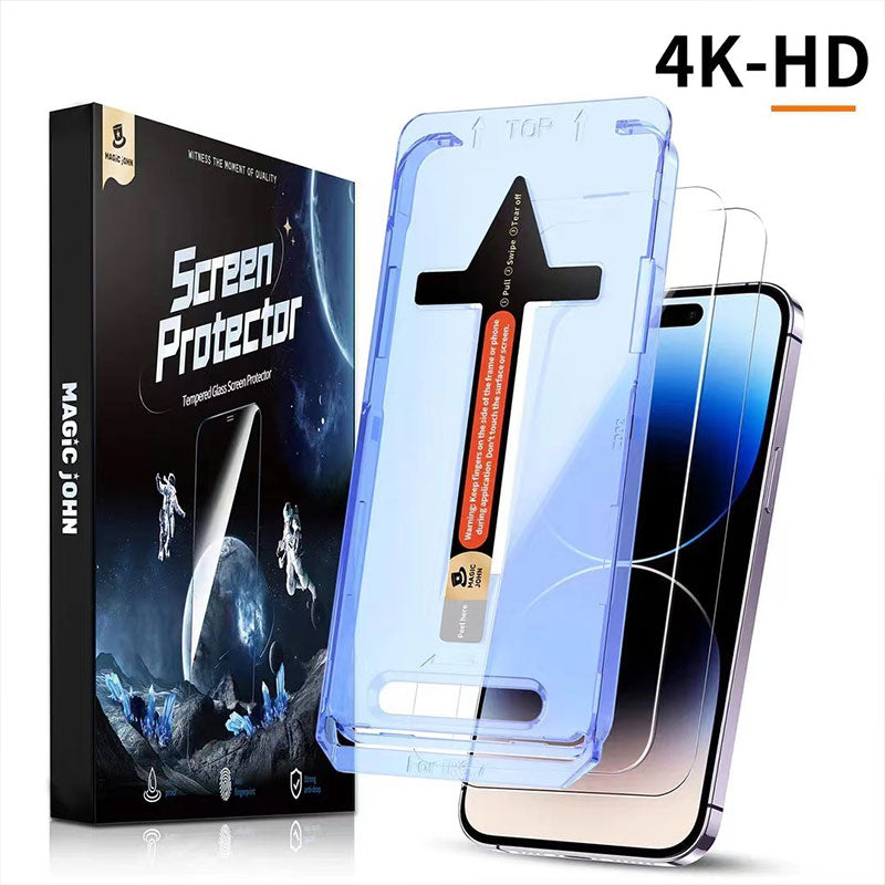 4K HD/Anti-Peeping Tempered Glass Screen Protector with Auto Dust-elimination Installation(Series S22-25)