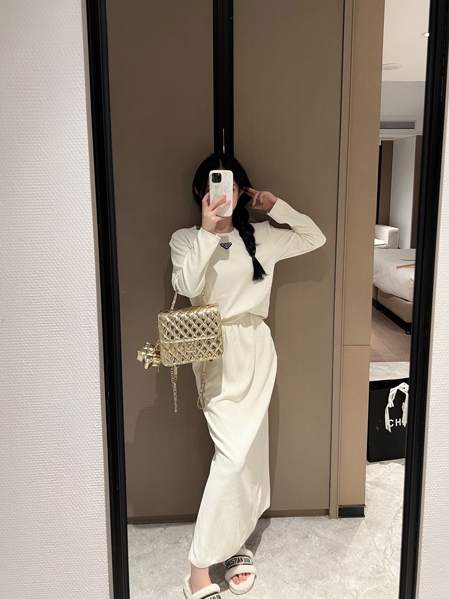 PRD Classic Long Sleeve Maxi Dress Set 0724101106