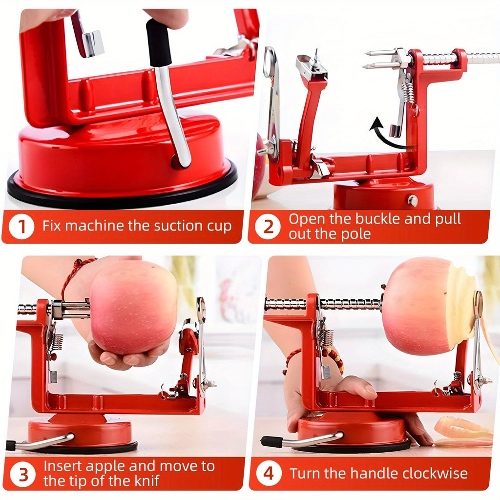 Apple Slicing & Coring 3-in-1 Heavy Duty Peeler