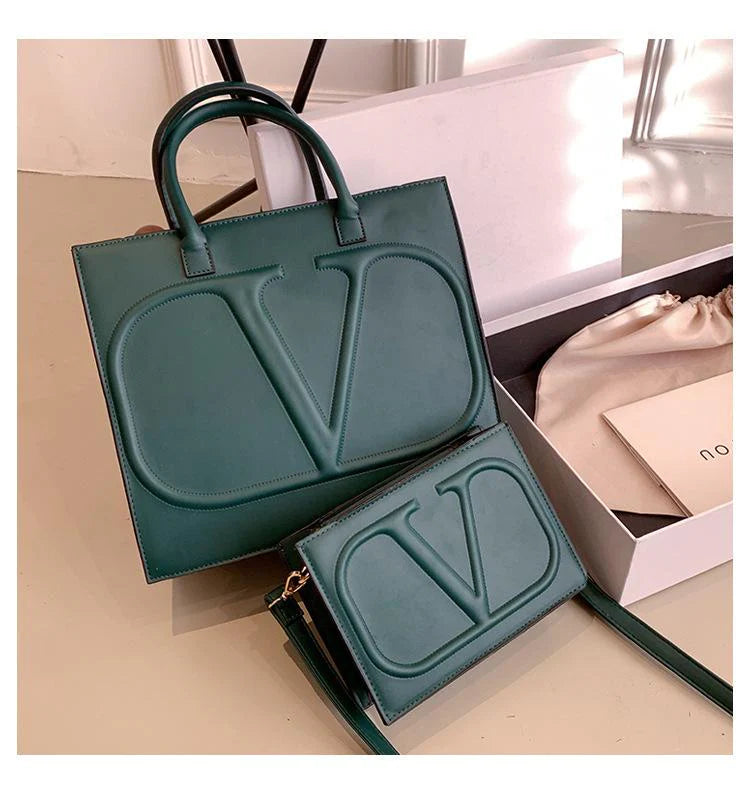 New Women's Bag Handbag Two-piece Set Mother Bag 1024051519