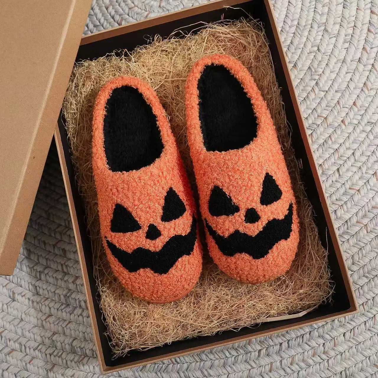 New Pumpkin Slippers-LY
