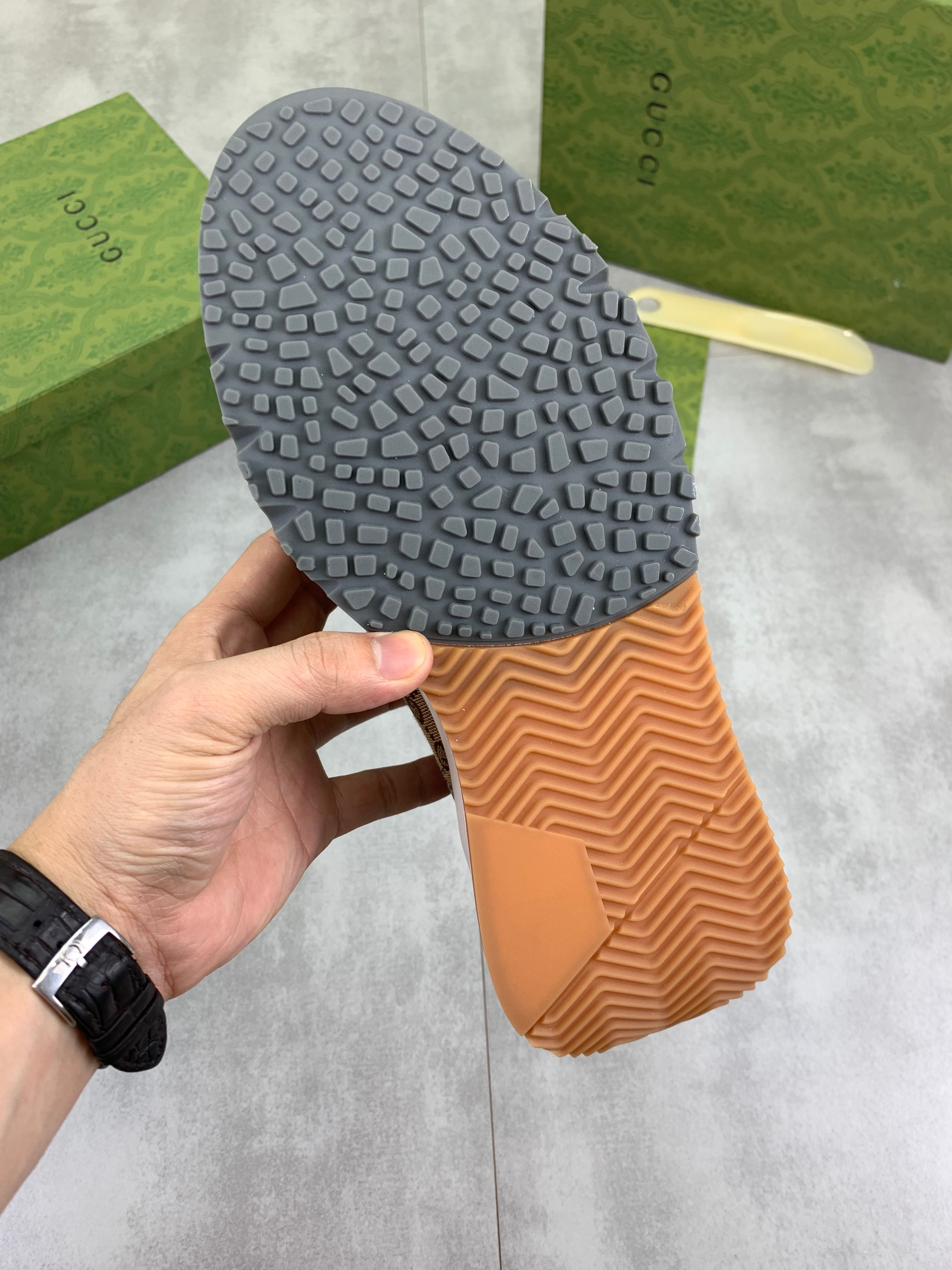 GG Men's printed sports shoes 0725101504