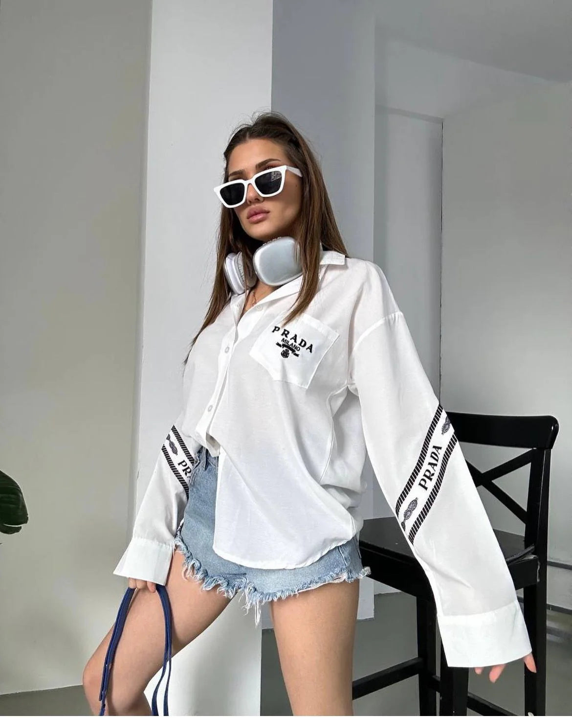 New Ladies Loose Casual Elegant Shirt 102402109