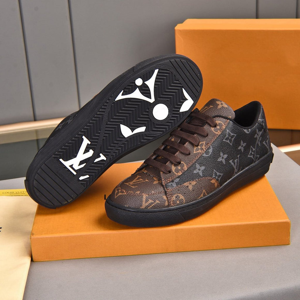 Leisure Pattern Leather Shoes