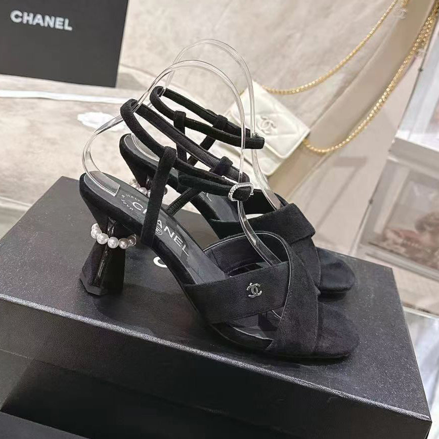 CNL Mary Jane exquisite pearl hot diamond combination high heels 1824061801