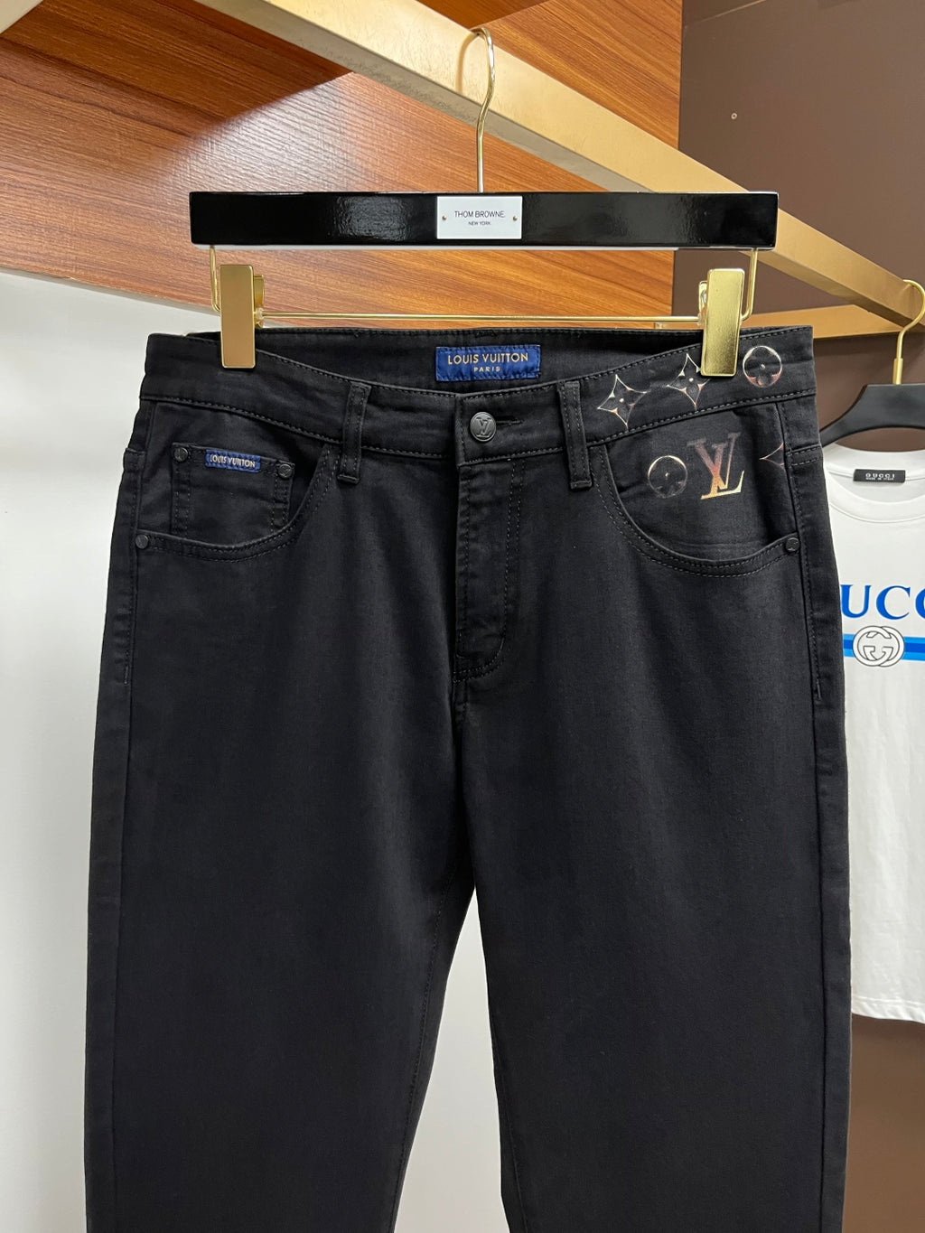 Lvv men's business casual jeans 0725092606