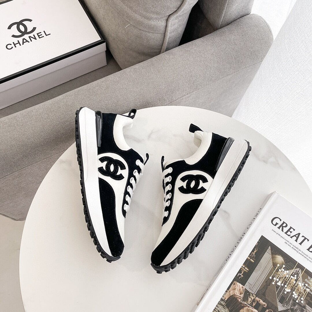 New Sneakers Leather Platform Casual Shoes 1024031409