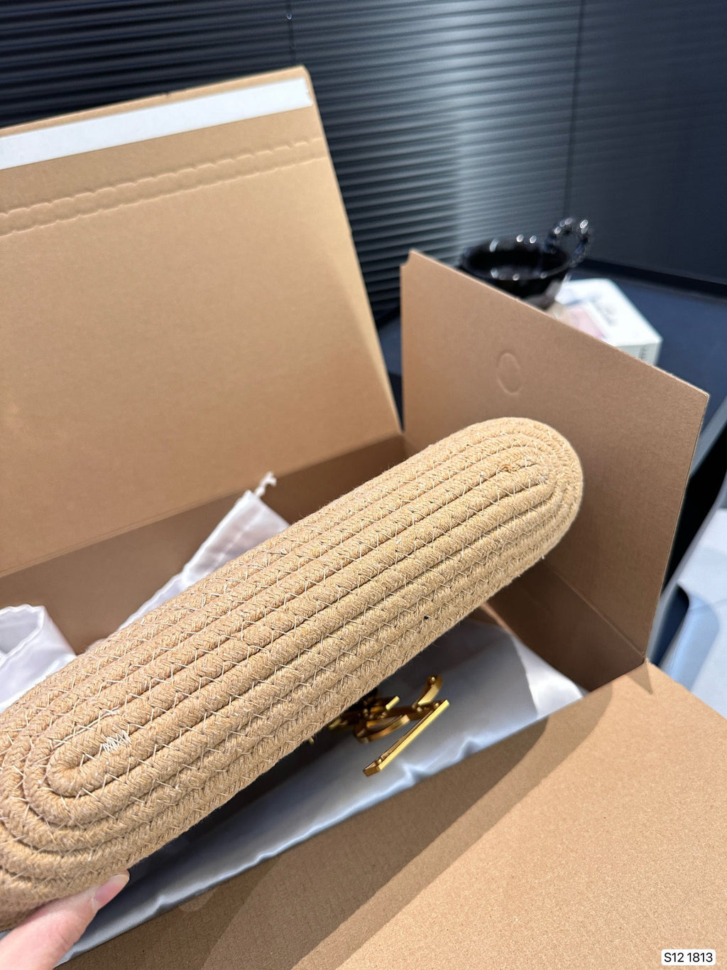 YSL Straw Weave Tote Bag 0724041103