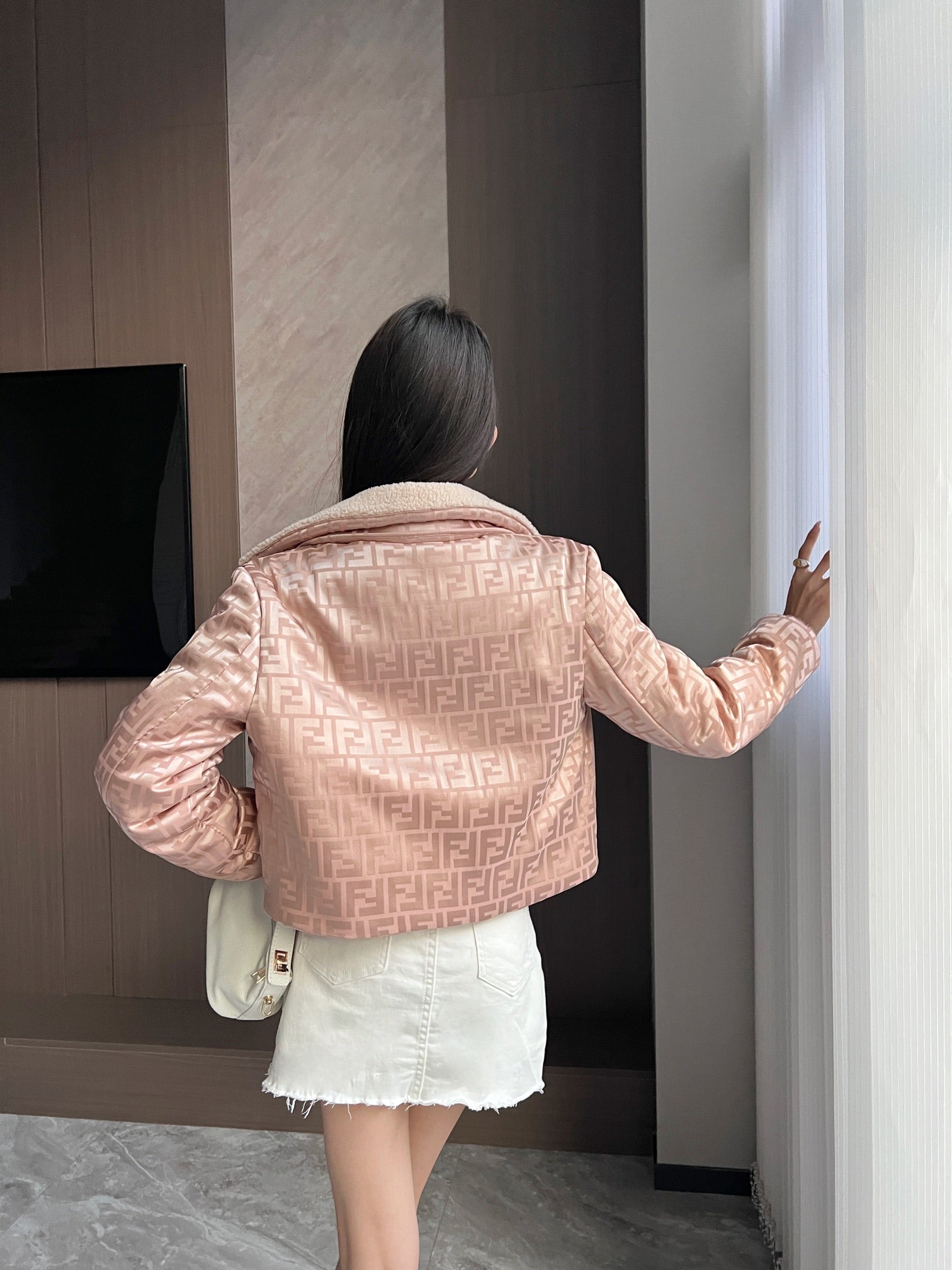 FD Fashion Cotton Stand Collar Jacket 0725030612