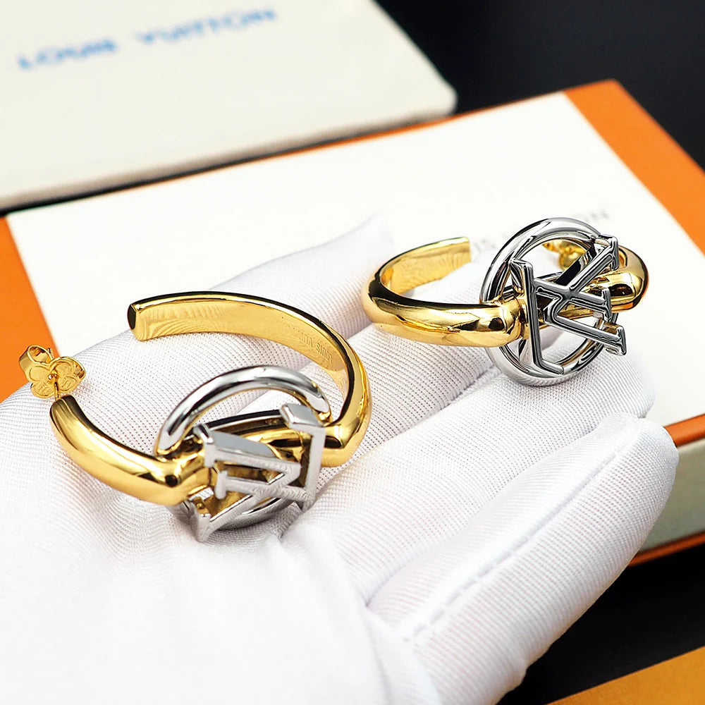 New versatile oversized hoop earrings 1025101513