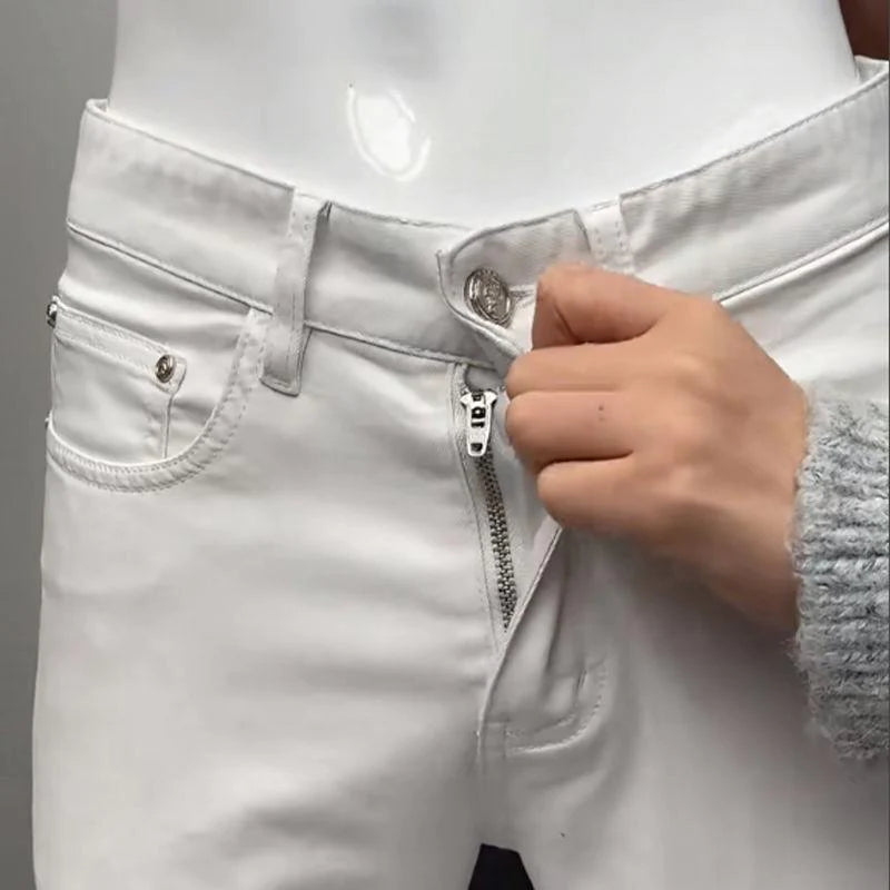 New All-match Slim-fit Stretch Casual Pants 1024032619