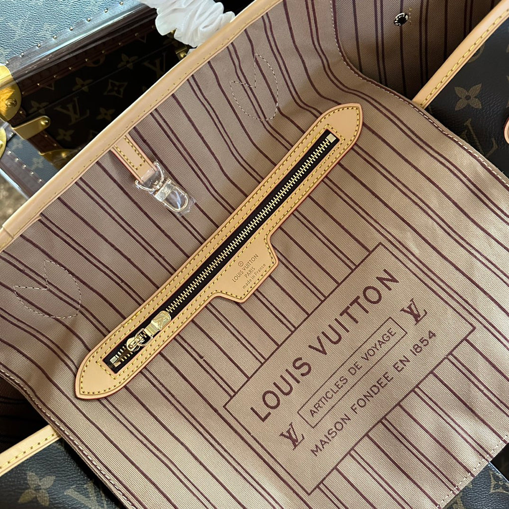 Ladies Fashion Luxury V Logo Classic Color The Neverfull Bag KL0224061804