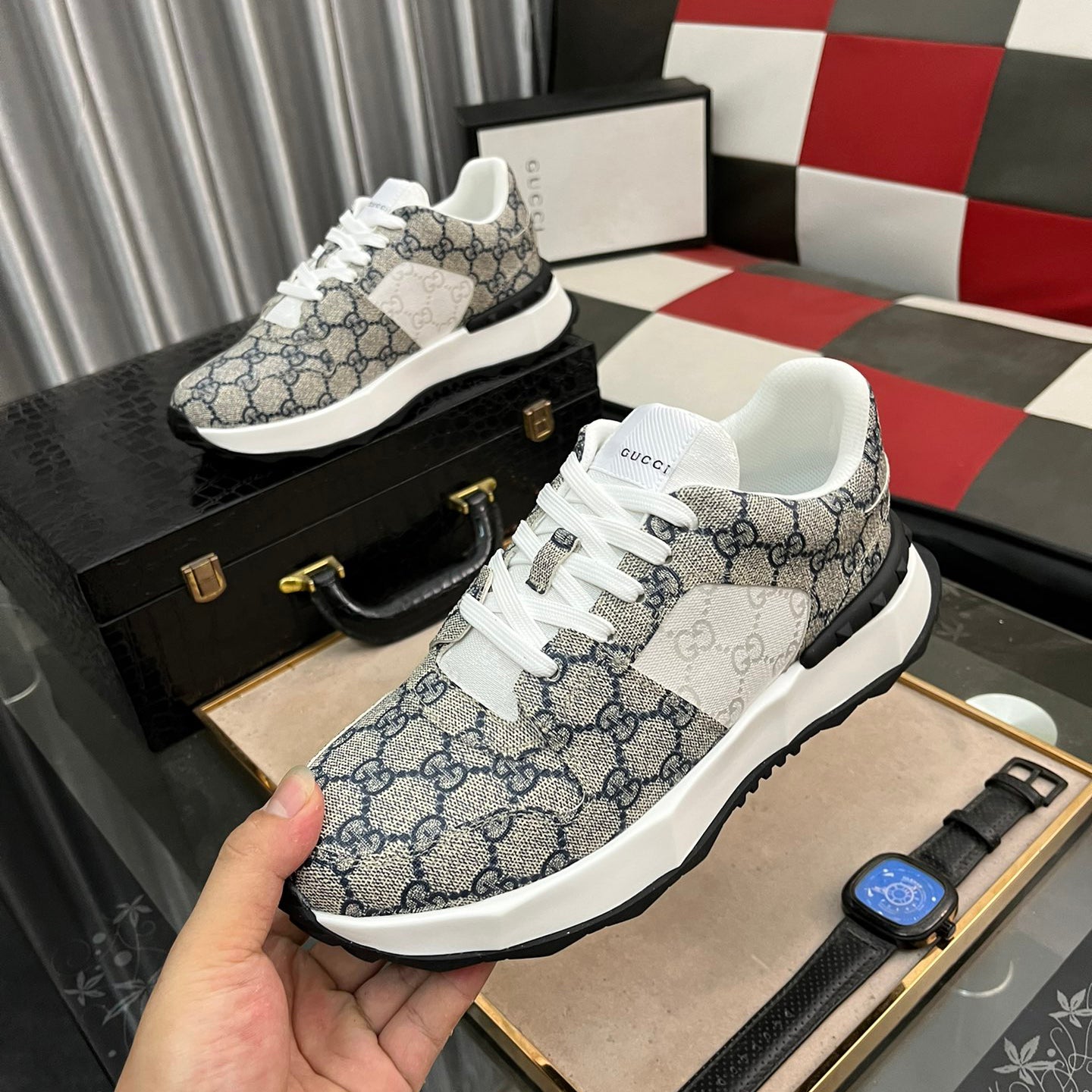 Men's Printed Sneakers XC0723082109