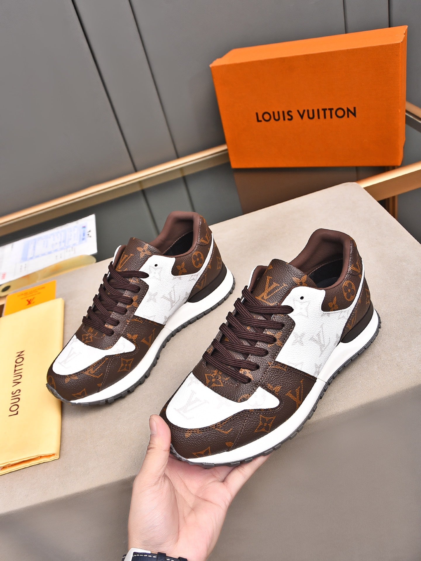 Lvv fashion printed rubber sole sports shoes 0725060604