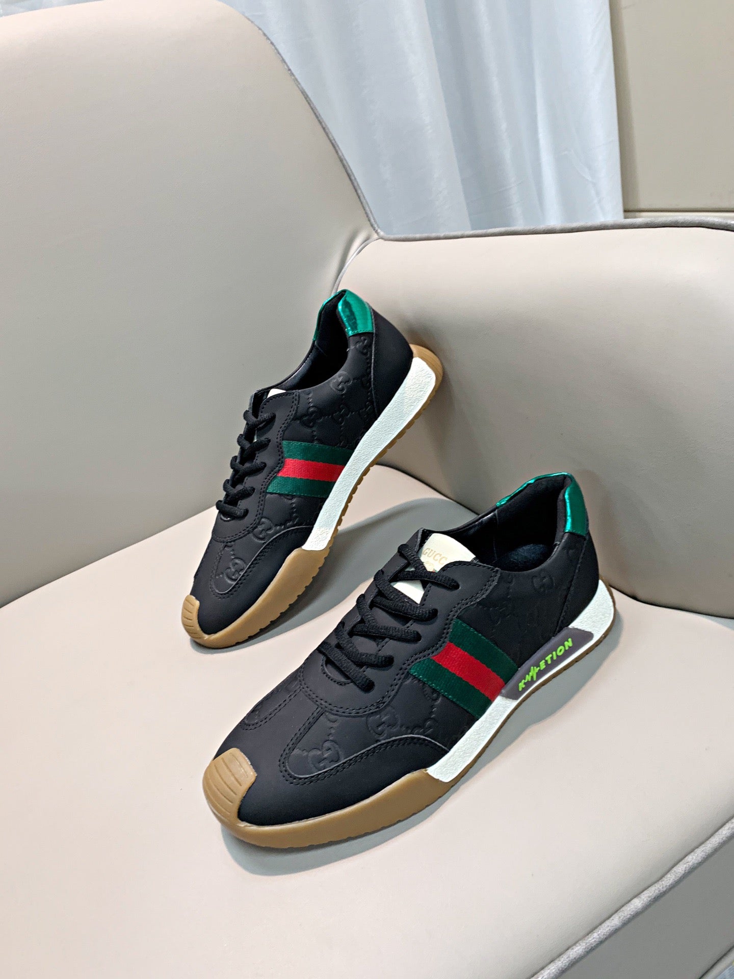 Men's imported high-quality cowhide wear-resistant non-slip rubber sole