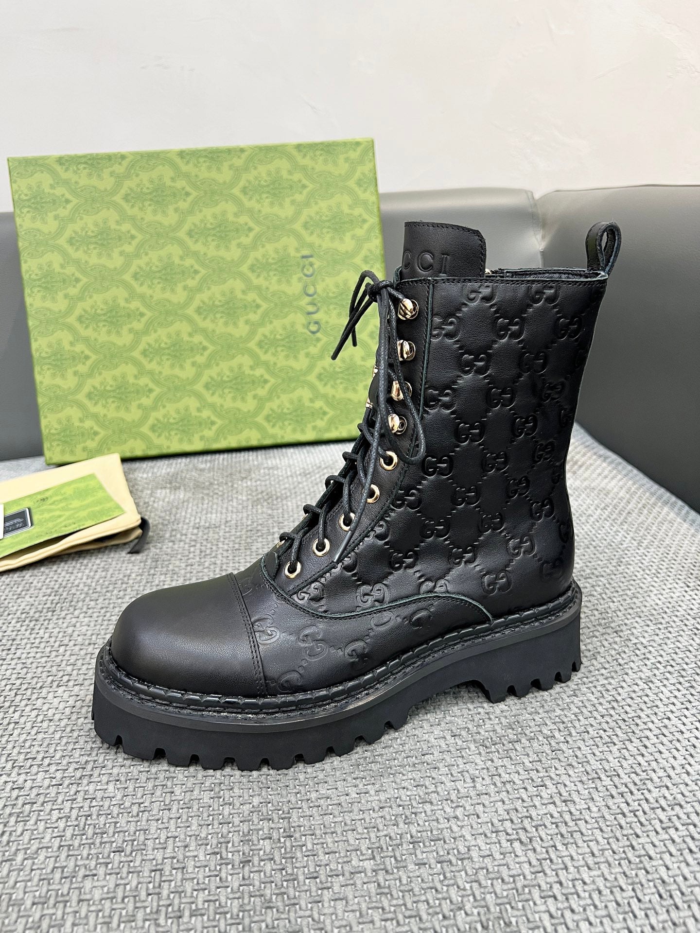 GG's new fashionable leather boots 0725090802