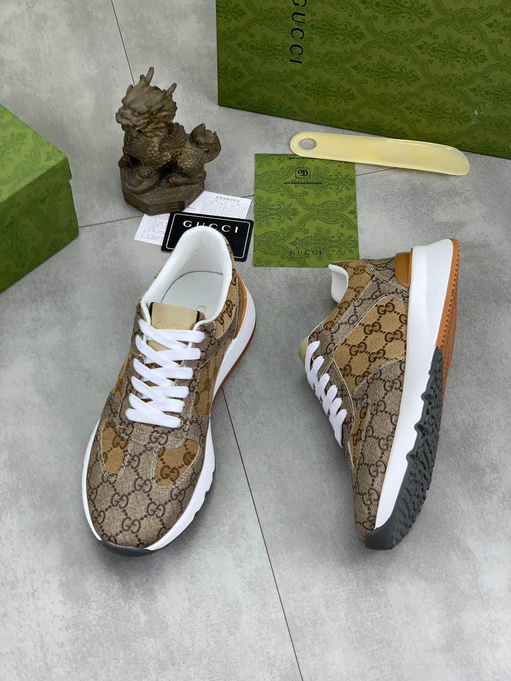 GG Men's printed sports shoes 0725101504