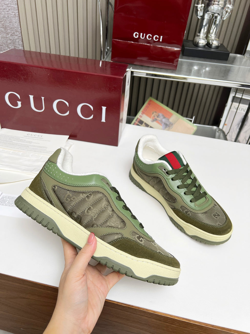 GG 25 New classic printed sports shoes 0725091505