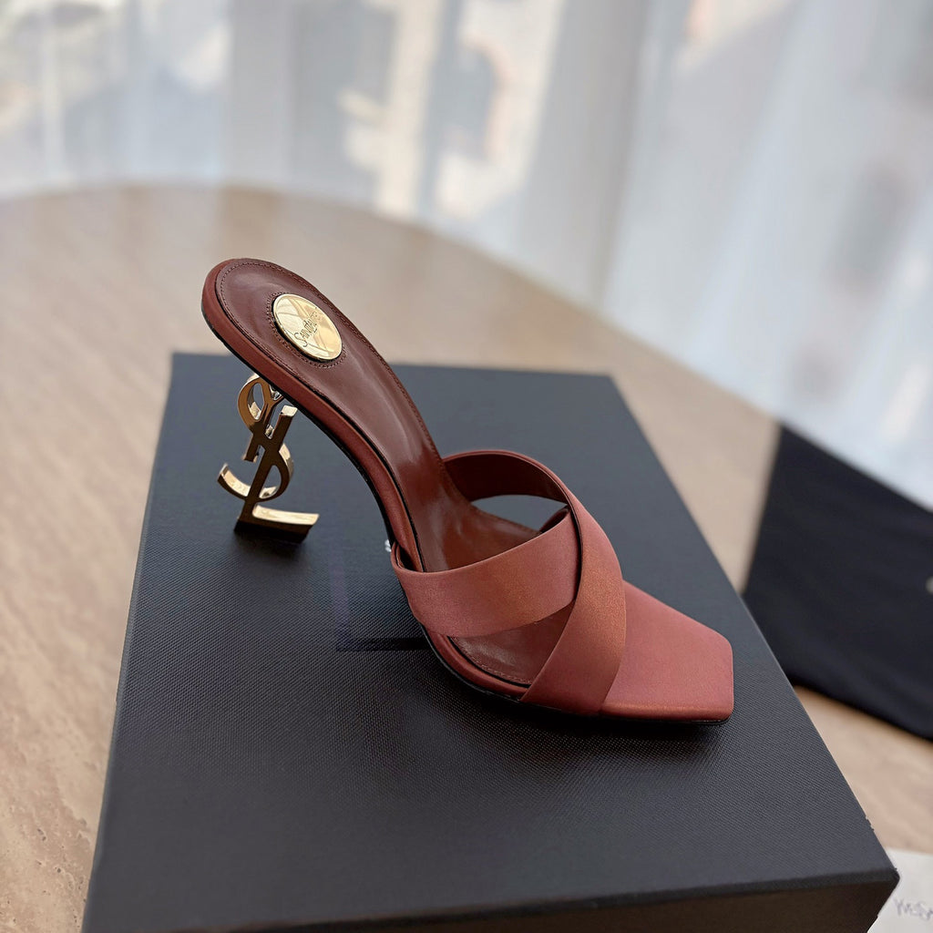 Women's stylish luxury YSL high heels