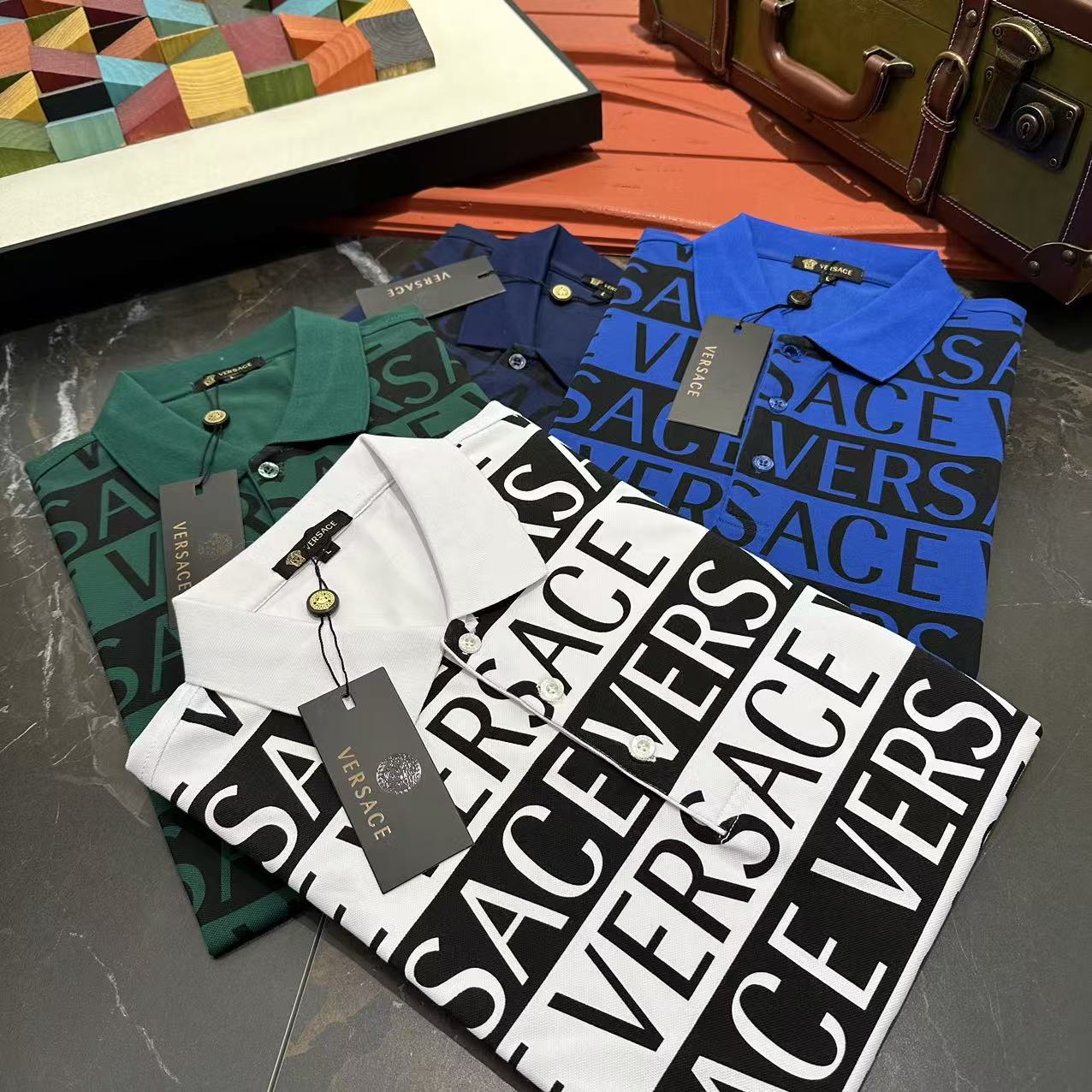 VS stand-up collar POLO shirt 0725082901