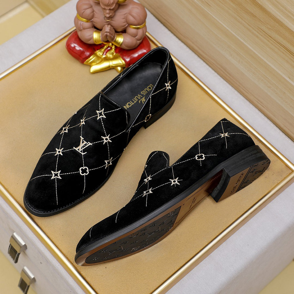 Lvv men's suede loafers 0725062320