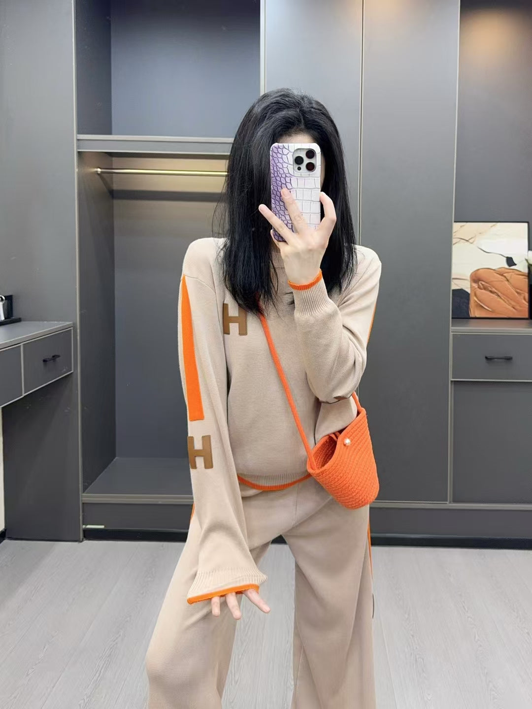 HMS Fashion Women's Knitted Suit 0725022108