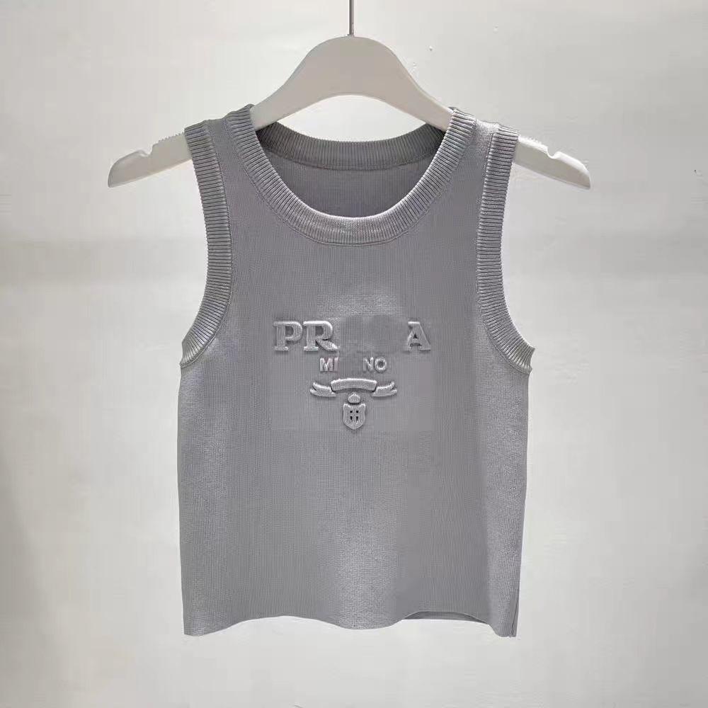 New Letter Knitted Vest Casual Base Shirt Top 1024031202