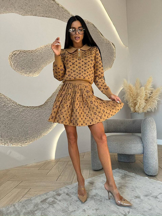 Lvv fashion printed sweater 0725042111