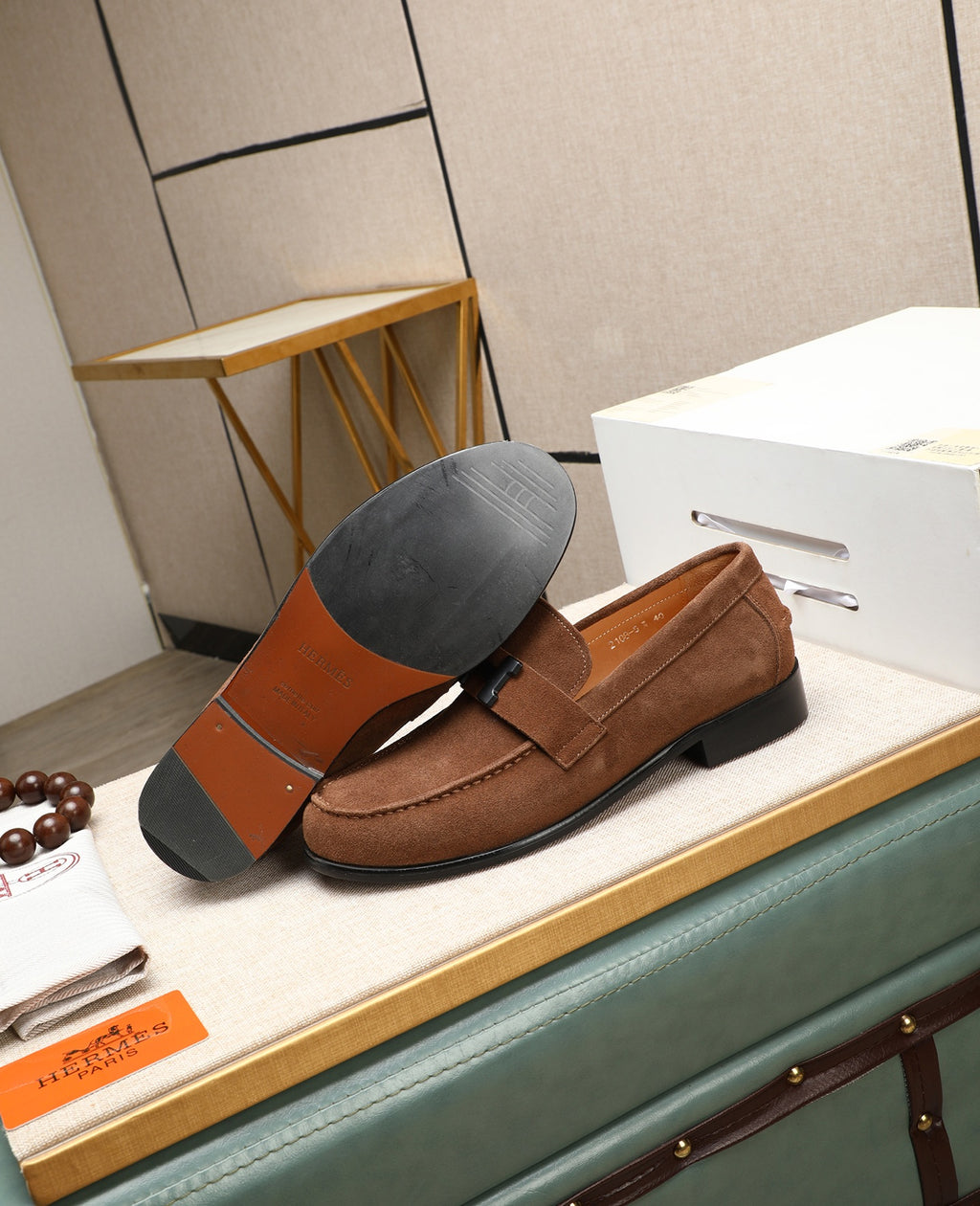 HMS suede loafers 0725070202